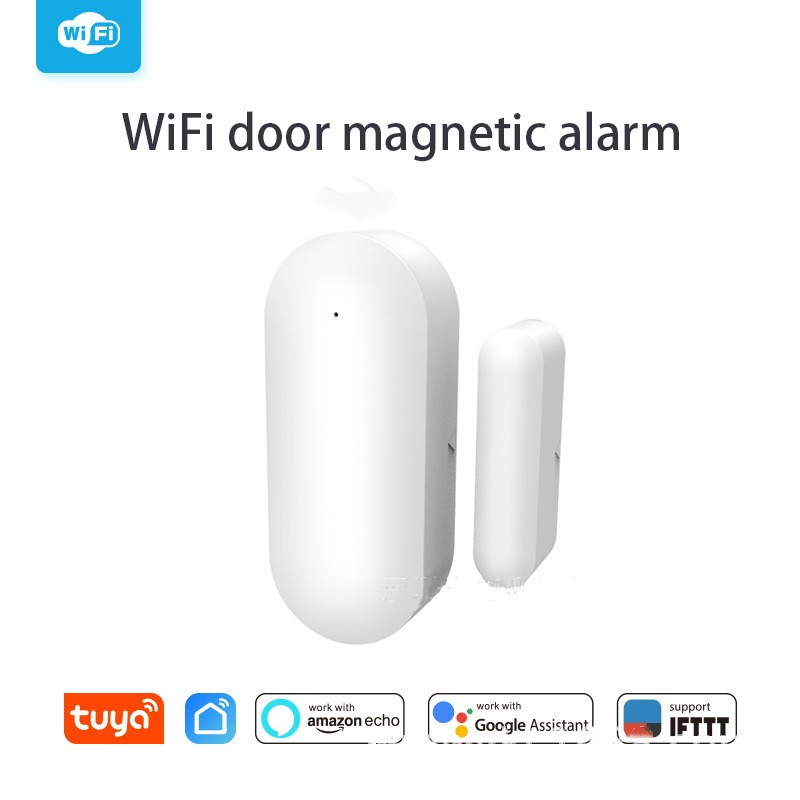 Wi-Fi door and window sensor, white