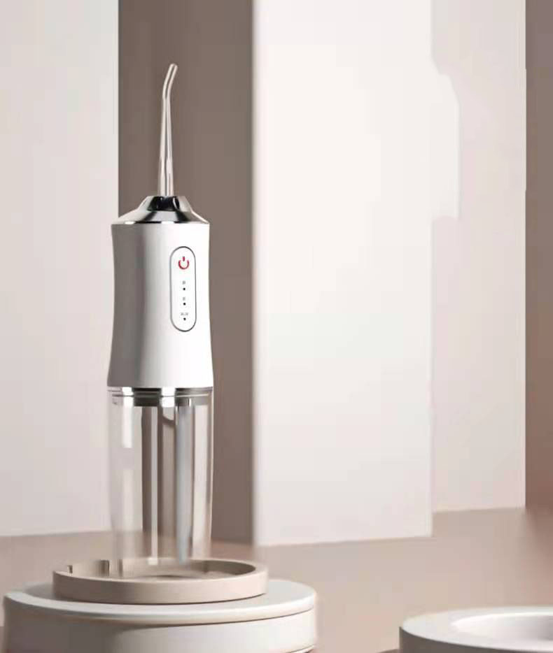 Hydropulseur rechargeable à trois modes, blanc – Image 4