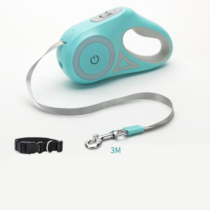 Correa extensible automática para perros, morada - Imagen 5