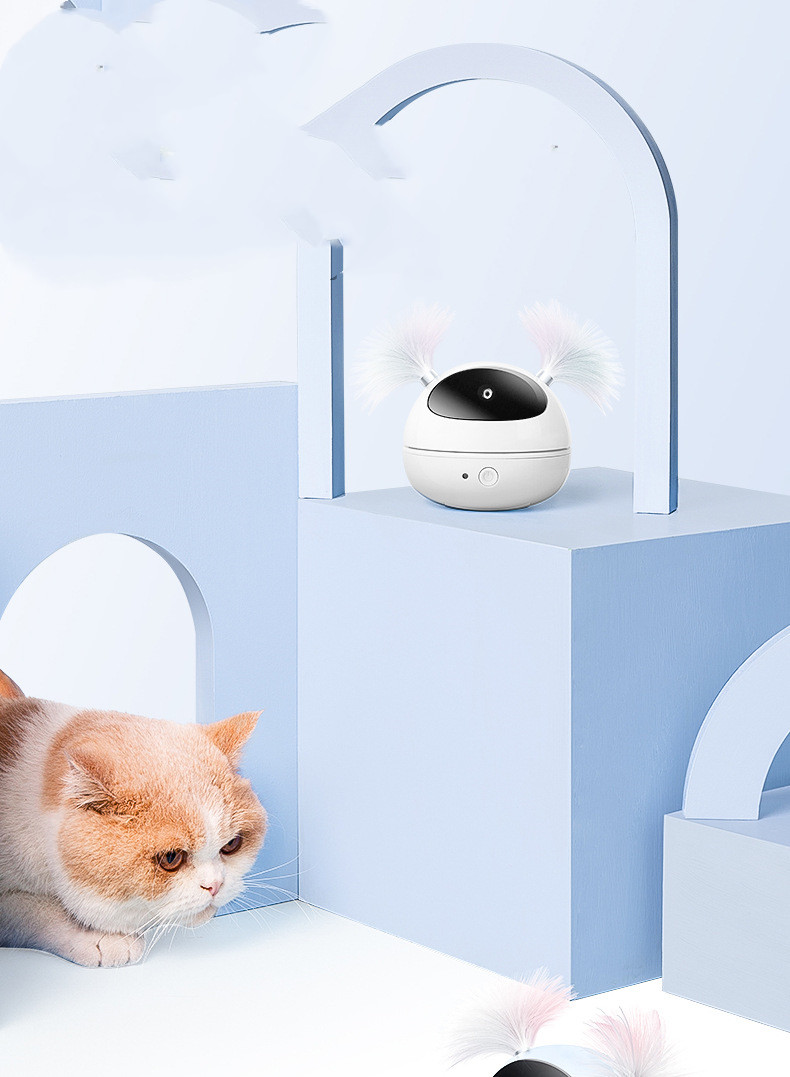 Automatic laser cat toy, blue - Image 4