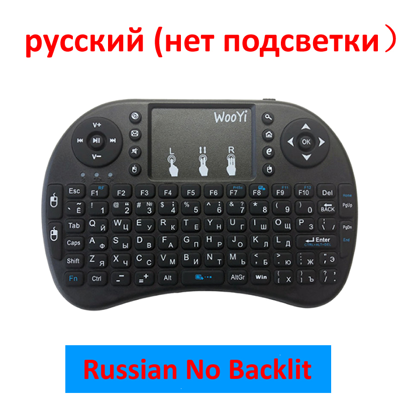 Kabellose Mini-Tastatur mit Touchpad, schwarz – Bild 5