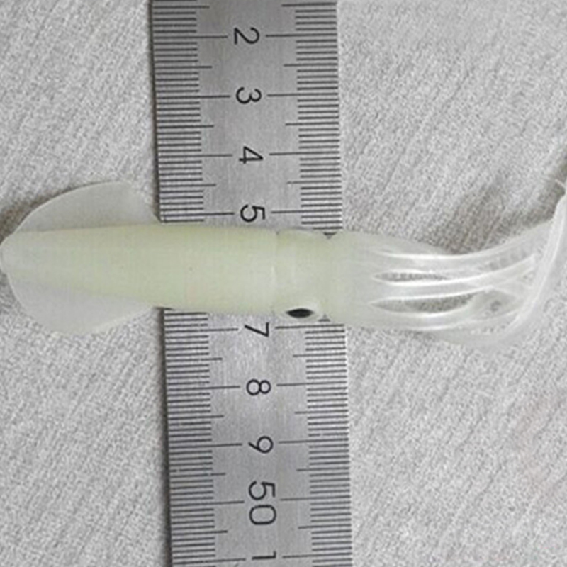 Leurres calmar lumineux en plastique souple, 10 pièces – Image 5