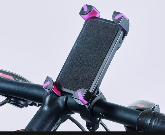 Handyhalterung für den Fahrradlenker, rosa – Bild 3