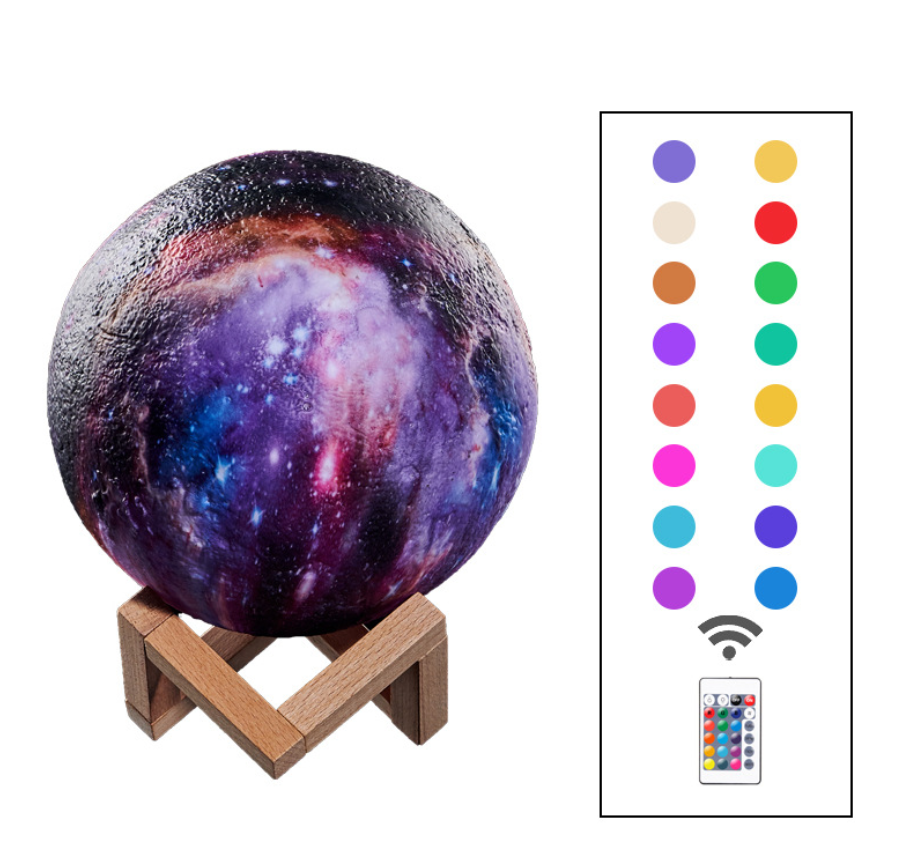 Aufladbare Mondlampe mit 16 Farben – Bild 6