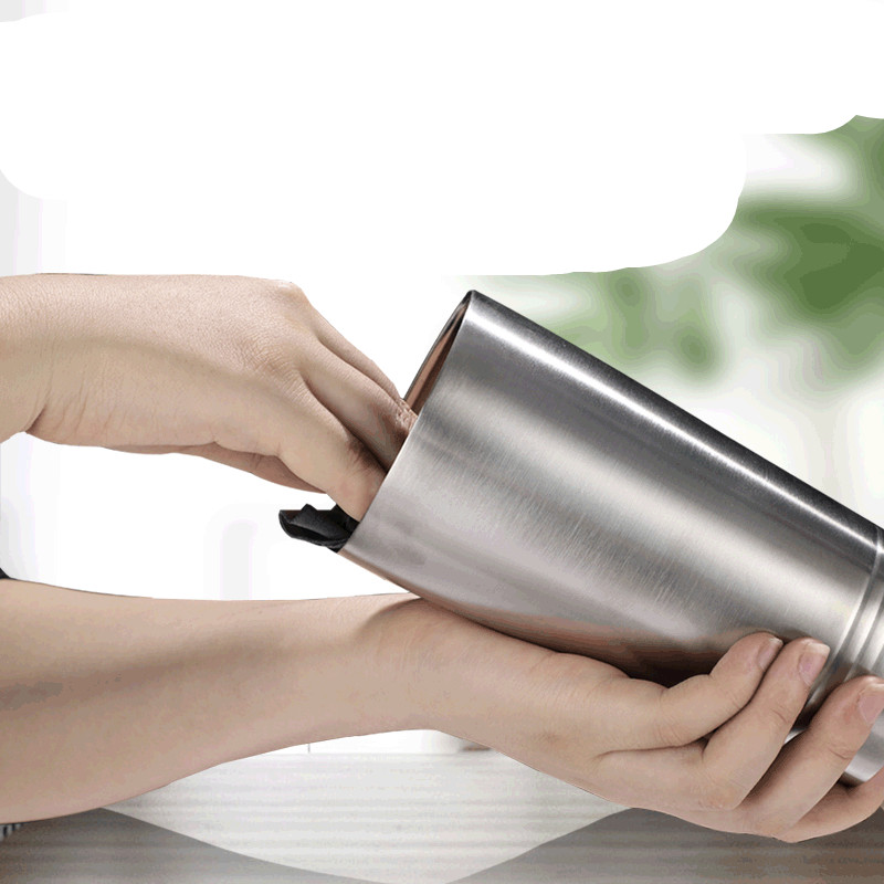 Stainless steel vacuum flask, steel colour - Image 3