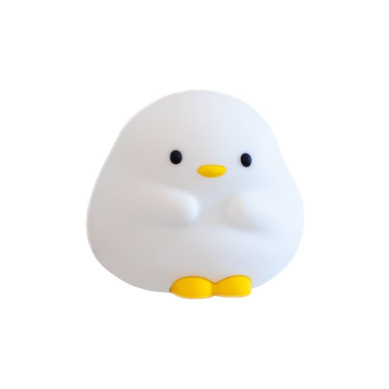 Veilleuse canard en silicone rechargeable
