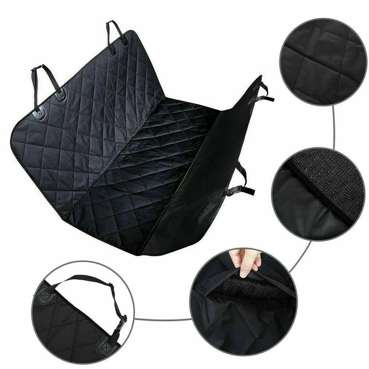 Funda impermeable para perro para el asiento trasero