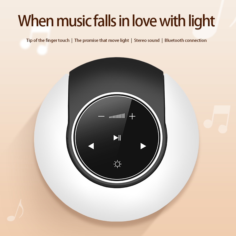 Desk lamp with bluetooth speaker, white light - Image 4
