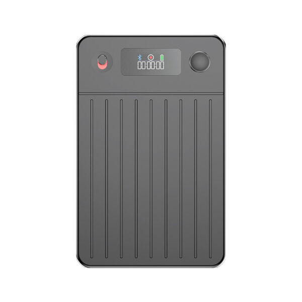 Voice recorder with screen and 8 GB memory, black