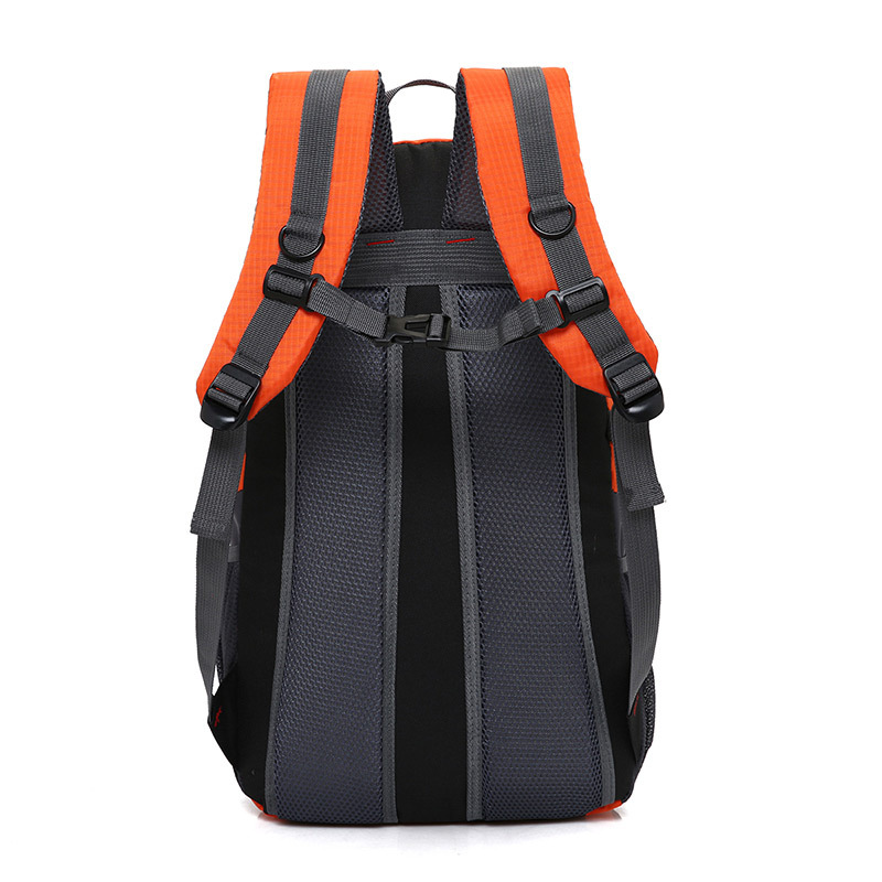 Large backpack with USB port, black - Image 7