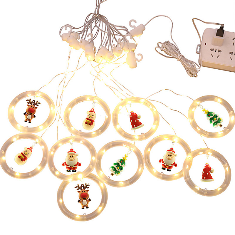Decoratieve kerstverlichting met letters - Afbeelding 3