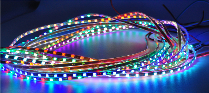 Bande LED néon flexible bleue pour voiture et moto – Image 7