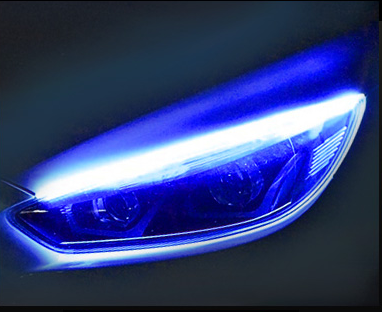 Tira LED de luz diurna, azul a amarillo