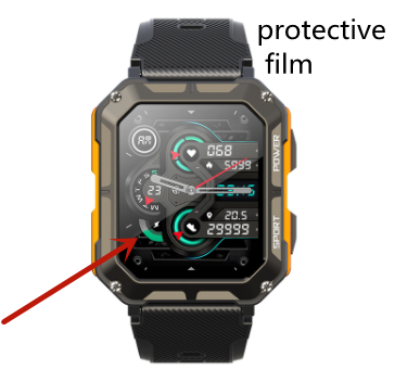 Outdoor smart watch with calling, black - Image 4