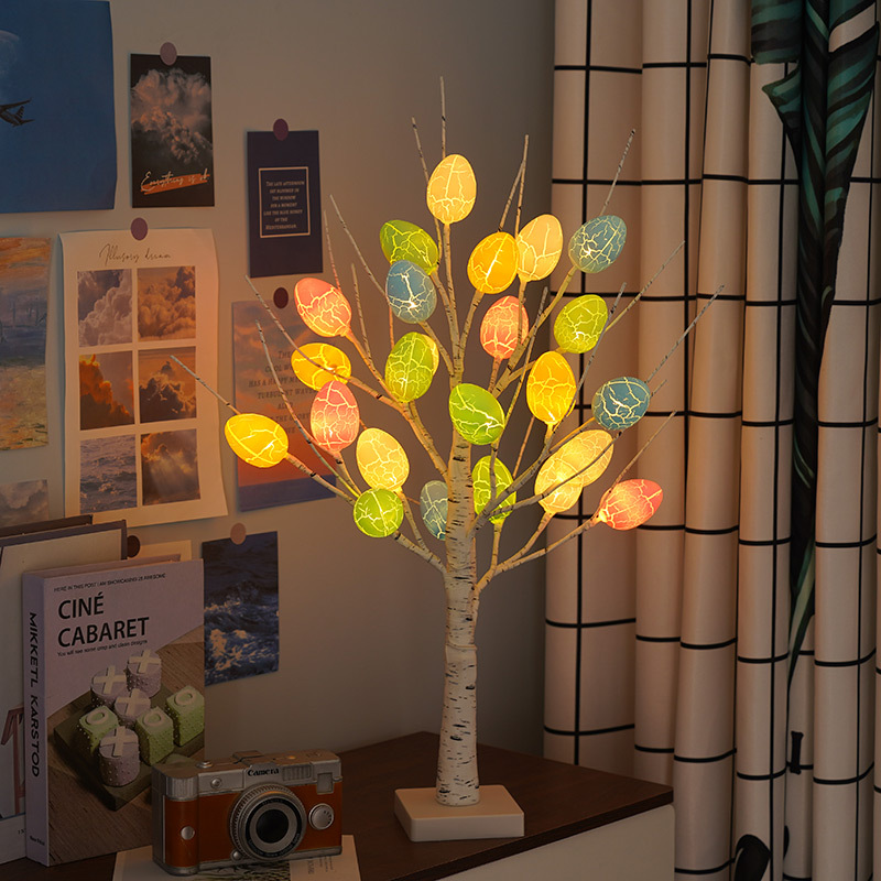 Easter tree with LED lights and eggs - Image 4