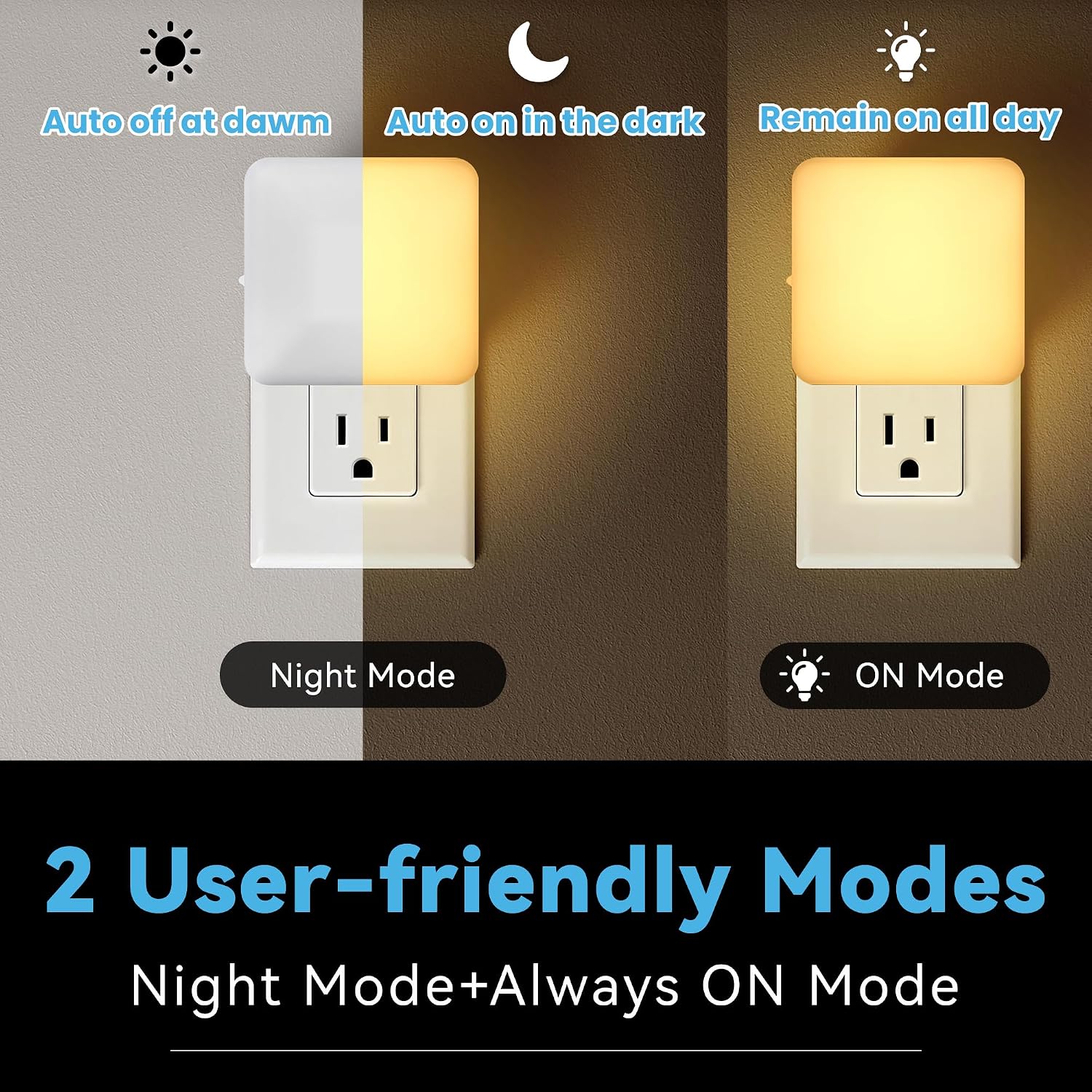 Luzes de presença com sensor crepuscular, pack de 2 - Image 5