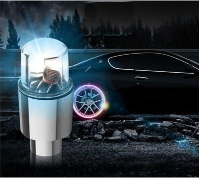Valve cap light that glows when the wheel turns - Image 5