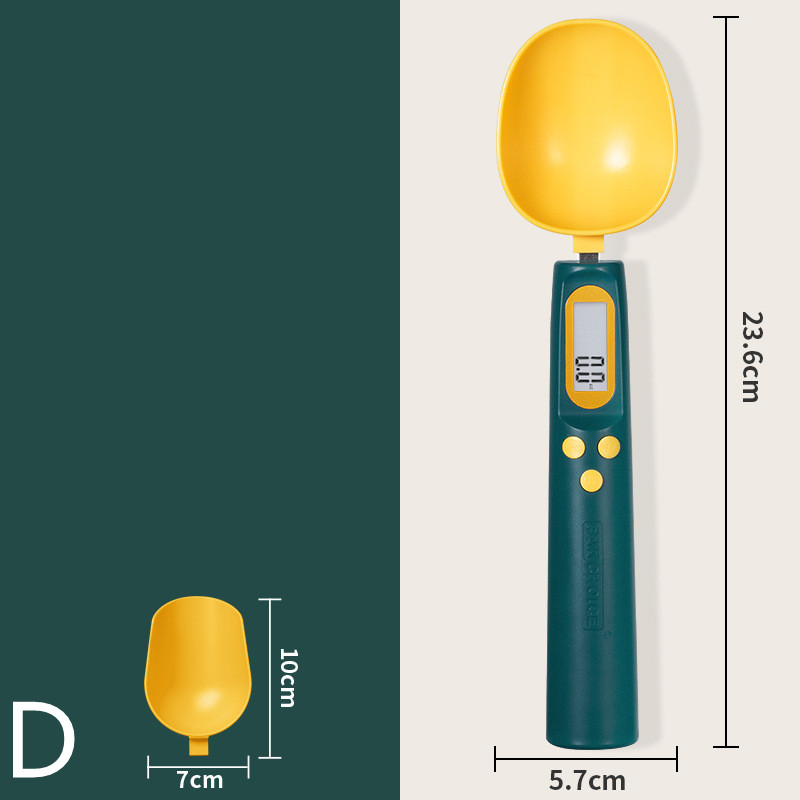 Cuillère doseuse numérique avec balance, rose – Image 4