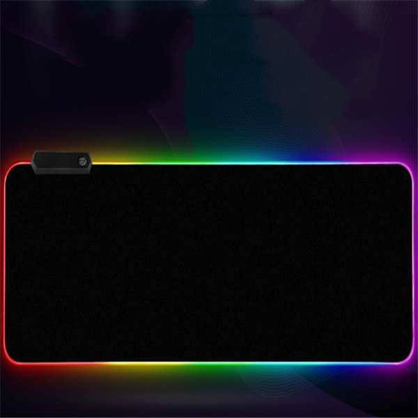 Black mouse pad with RGB lighting - Image 4