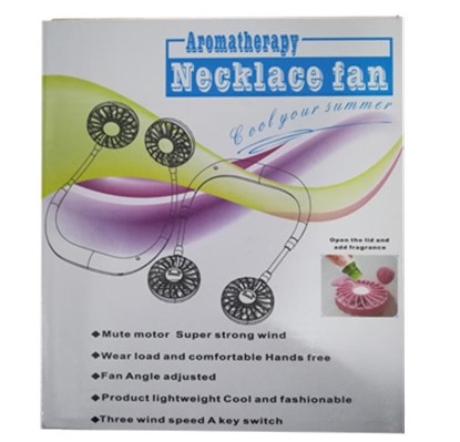 Ventilador de cuello recargable, negro - Imagen 8