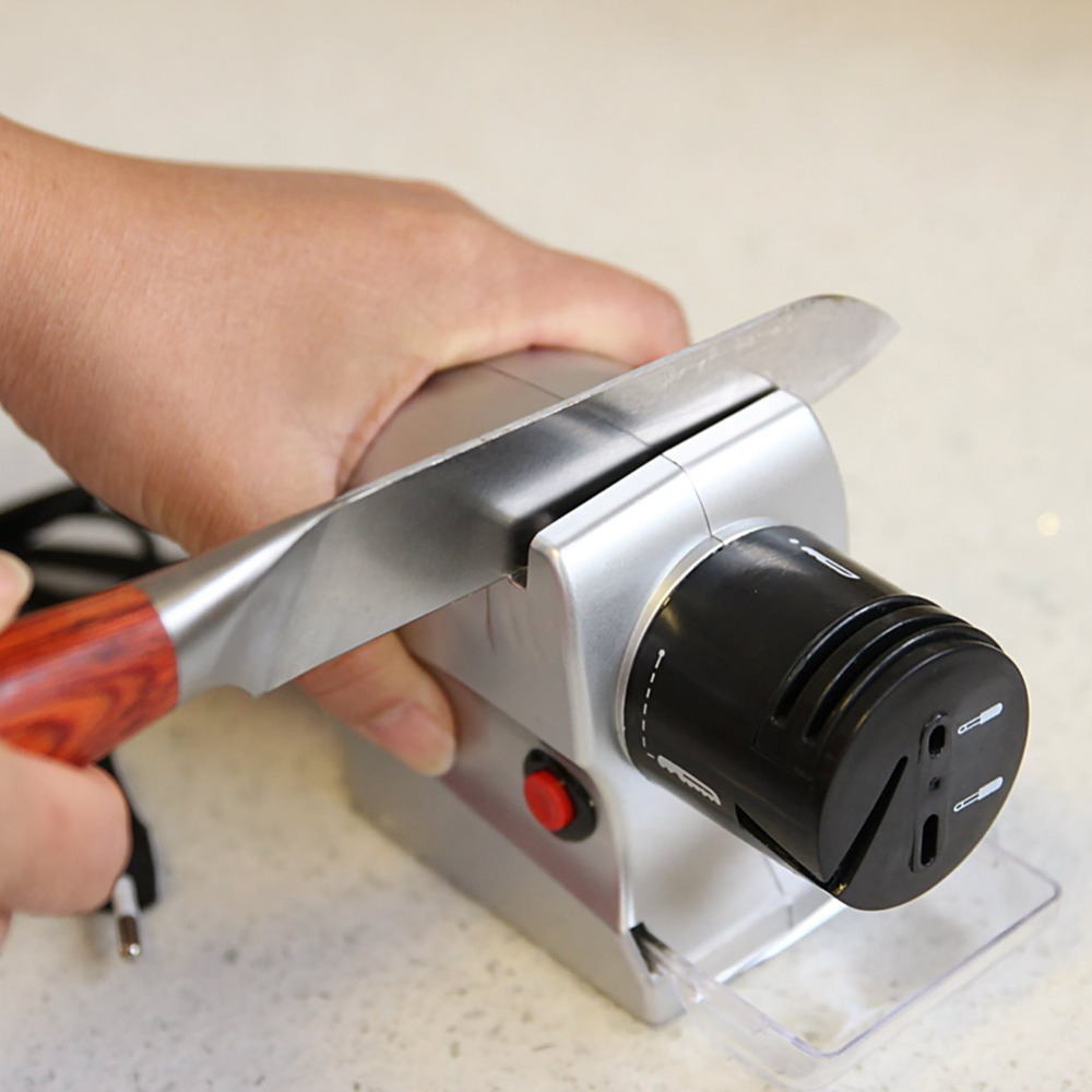 Elektrische messenslijper, zilver - Afbeelding 6