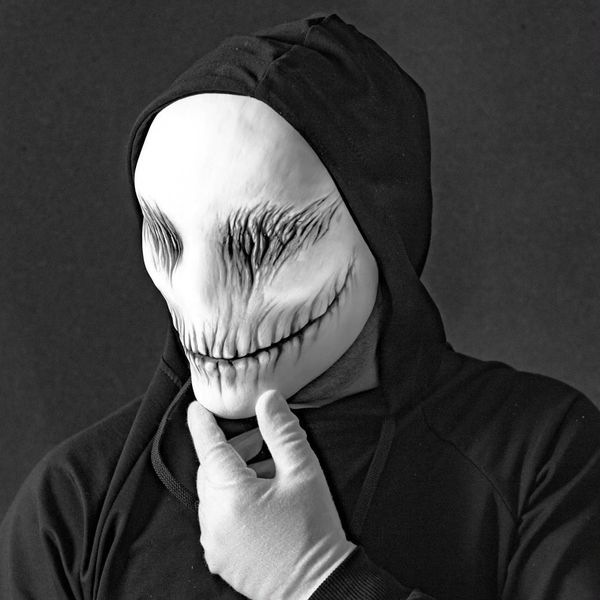 Masque de fantôme en latex pour Halloween – Image 2