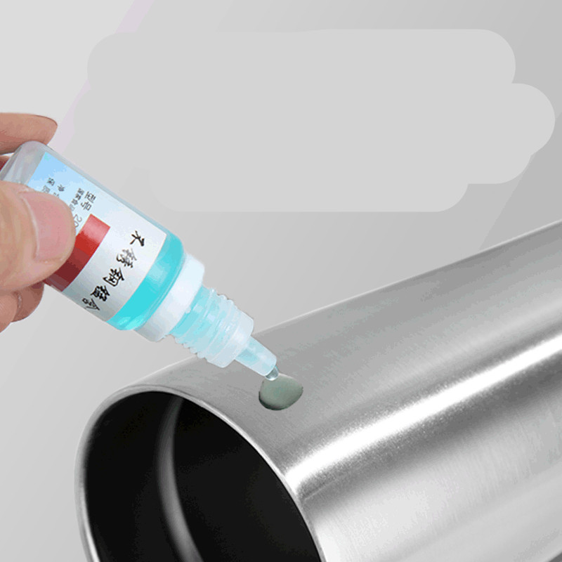 Stainless steel vacuum flask, steel colour - Image 4