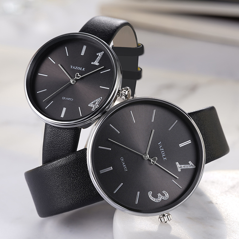 Horloge uit een koppelset, wit, groot model - Afbeelding 6