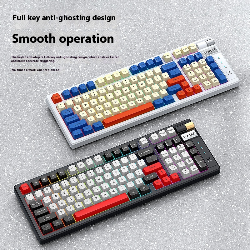 Teclado gaming mecânico recarregável com Bluetooth - Image 3