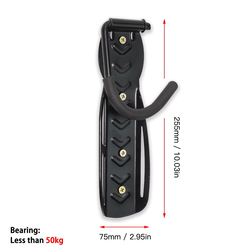 Support mural pour suspendre une trottinette, noir – Image 5