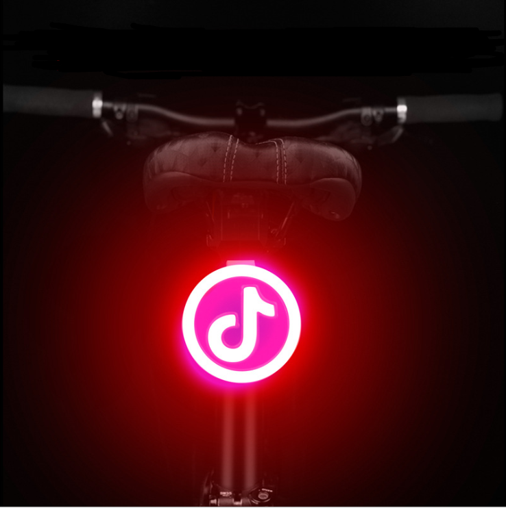 Usb rechargeable bicycle tail light, heart shape - Image 7