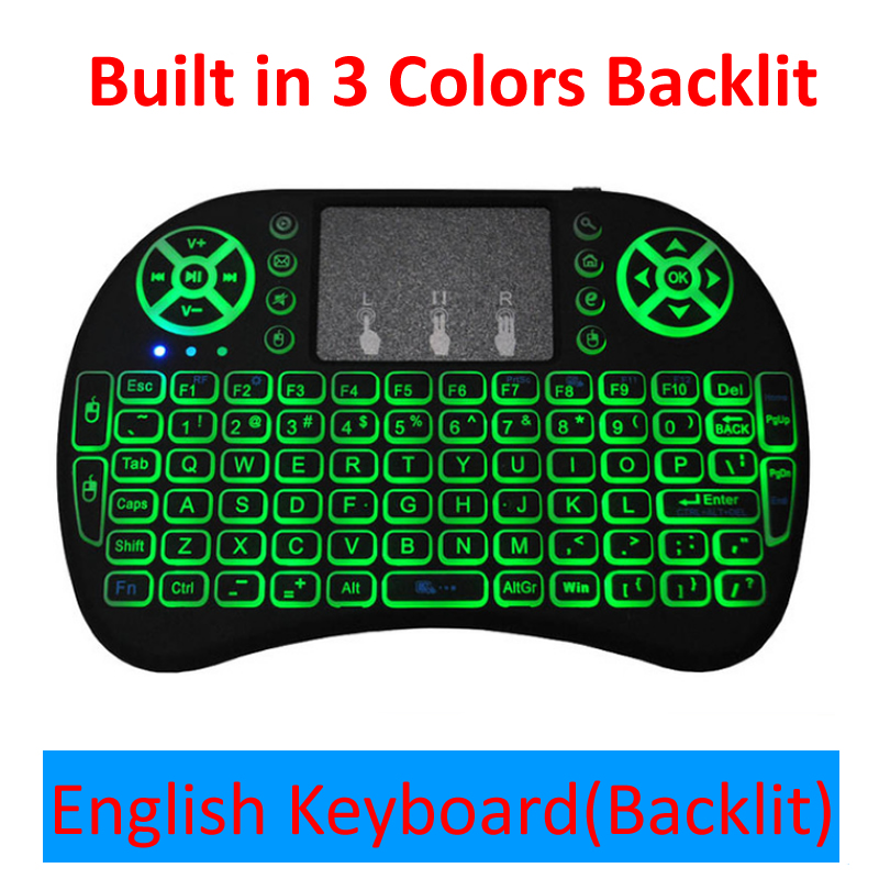 Kabellose Mini-Tastatur mit Touchpad, schwarz – Bild 6