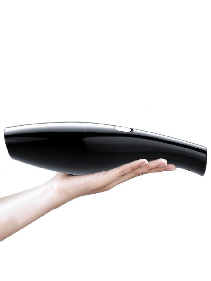 Small cordless vacuum cleaner for home and car, black - Image 4