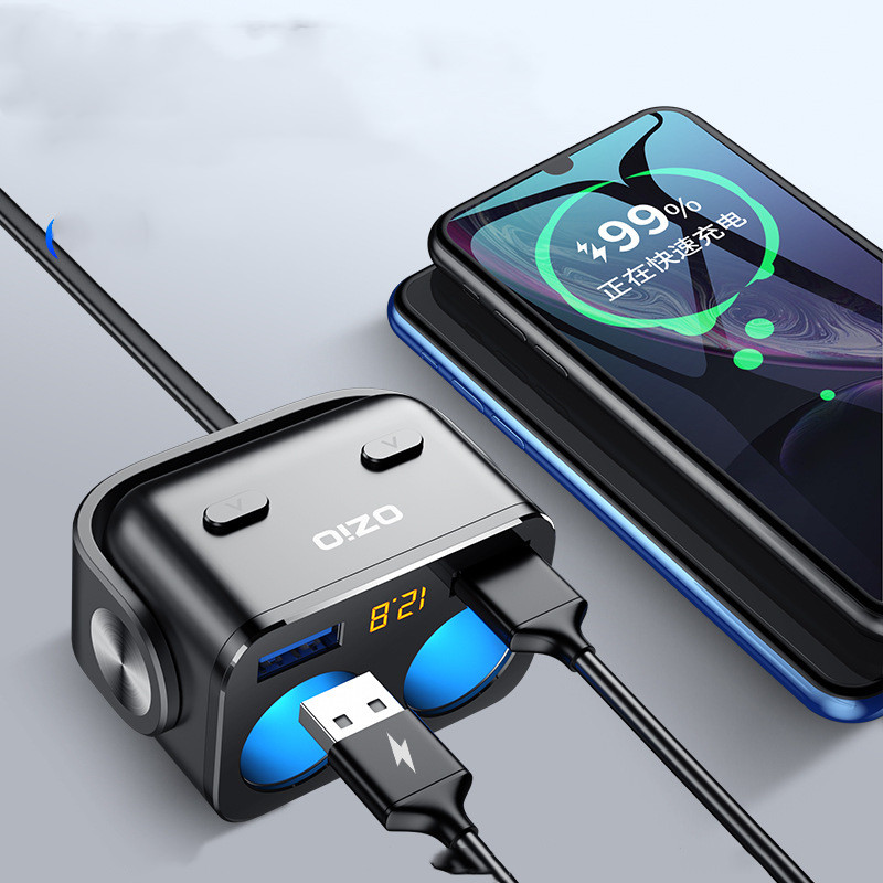 USB-Kfz-Ladegerät mit QC3.0-Schnellladen – Bild 3