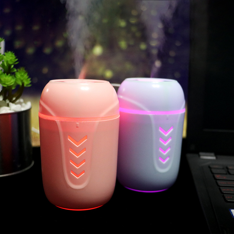 Portable mini car humidifier, pink - Image 6