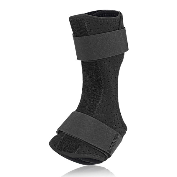 Enkelbrace met twee banden, zwart