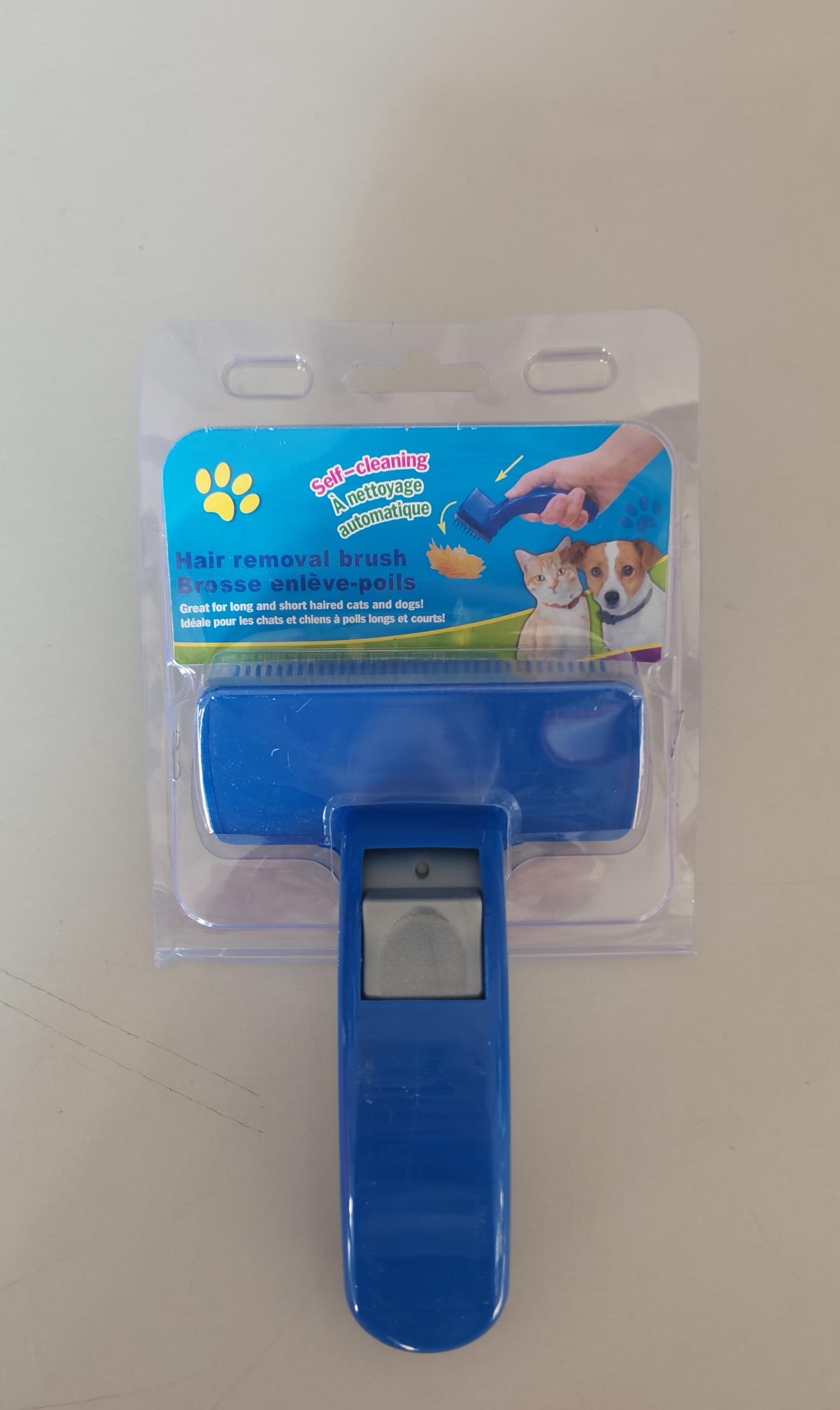 Zelfreinigende borstel voor hond en kat