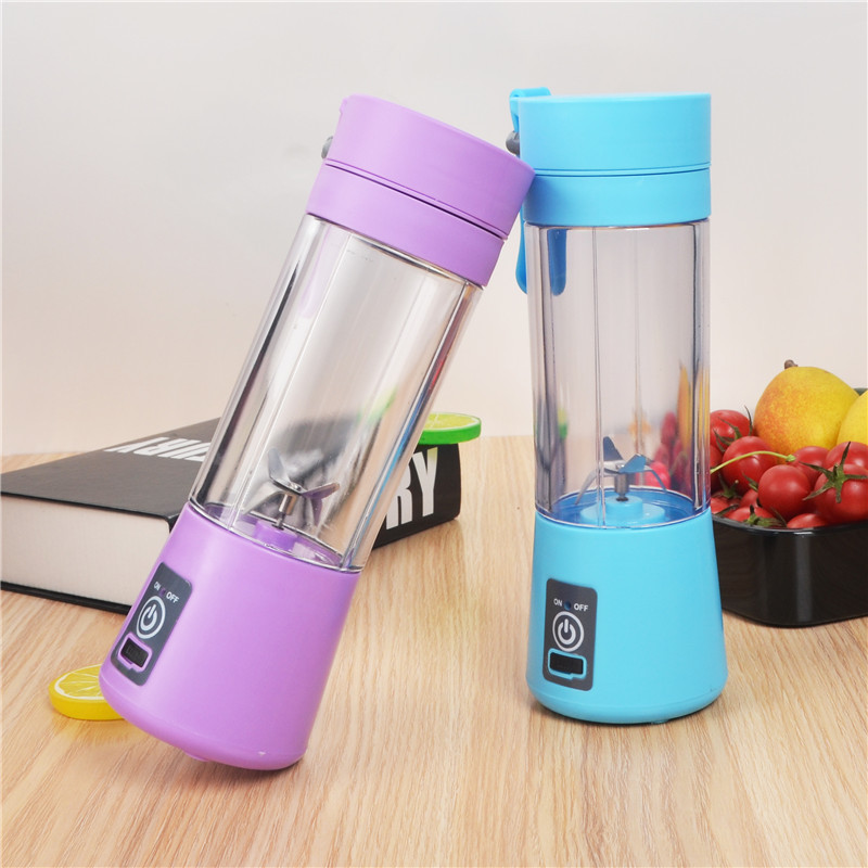 Draagbare mini-blender met draagkoord, groen - Afbeelding 7