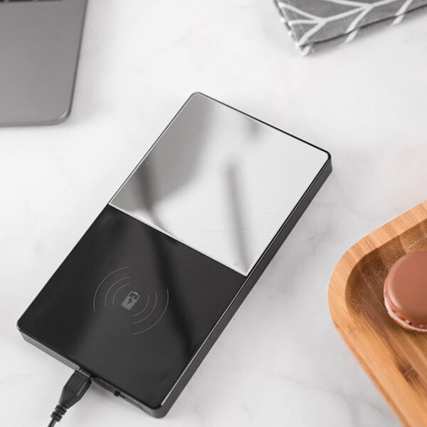 Chauffe-tasse avec chargeur sans fil, deux en un