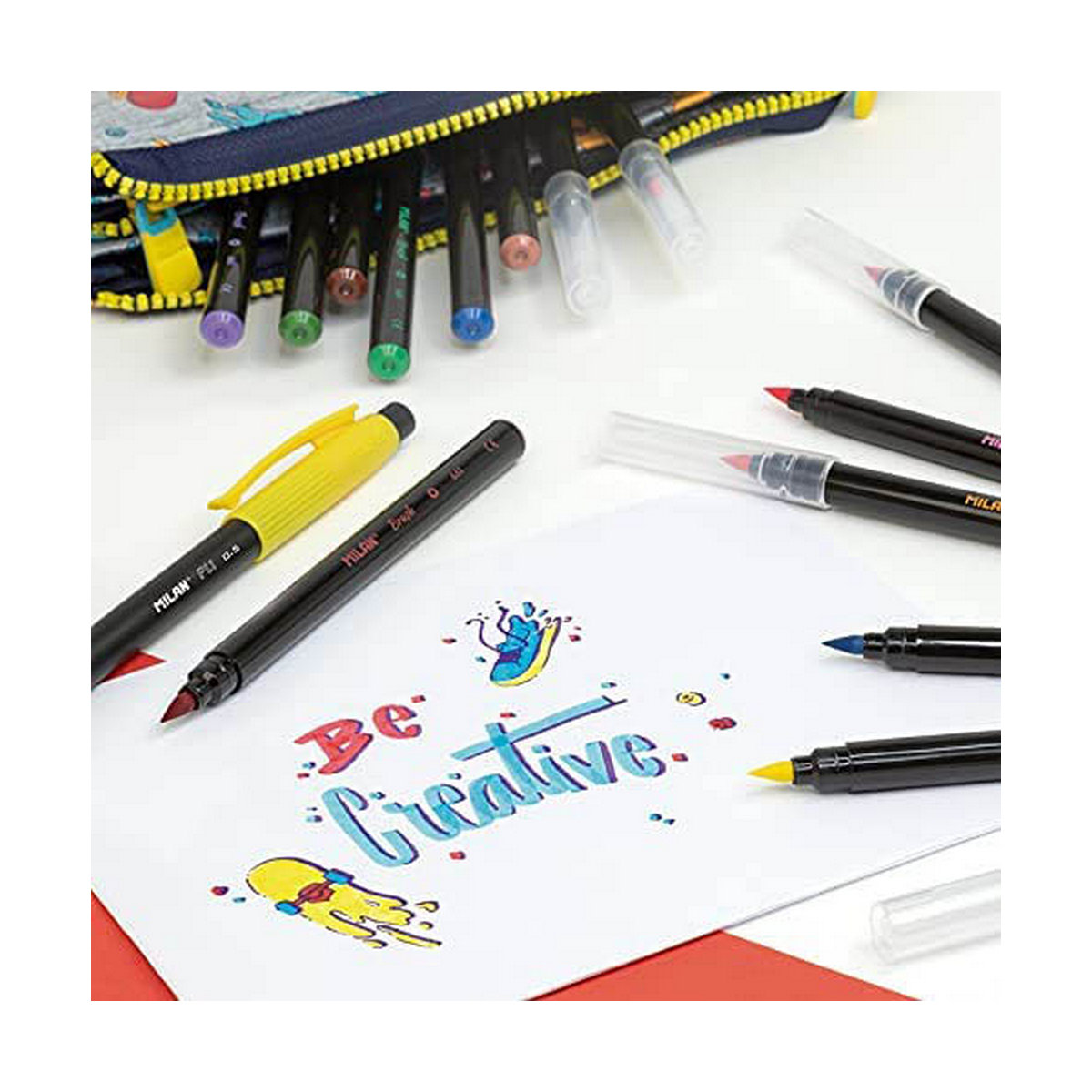 Marker-Set Milan Bunt 24 Stücke – Bild 5