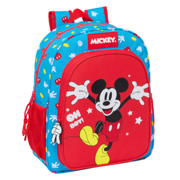 School Bag Mickey Mouse Clubhouse Fantastic Blue Red