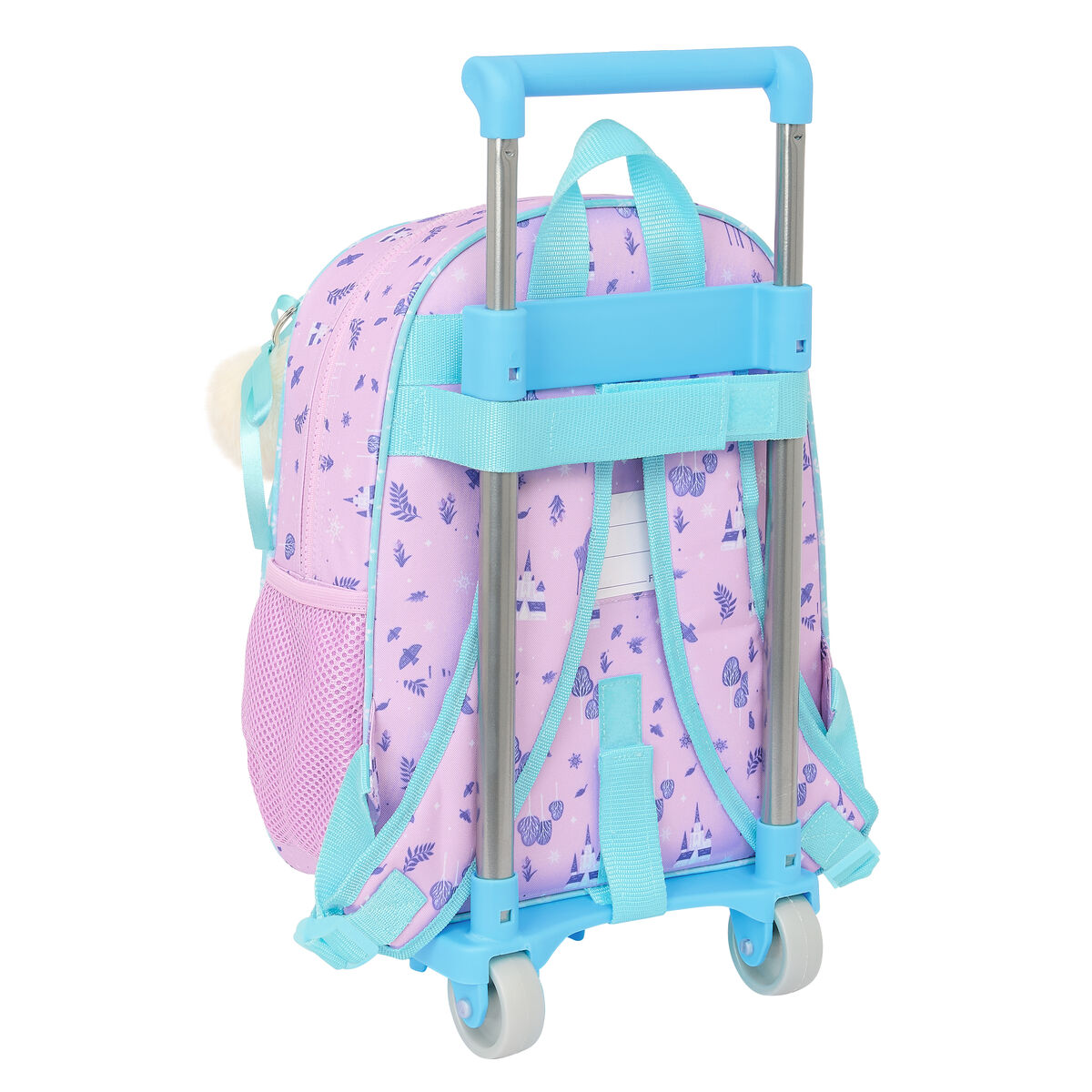Cartable à roulettes Frozen Cool days Violet Bleu ciel – Image 3