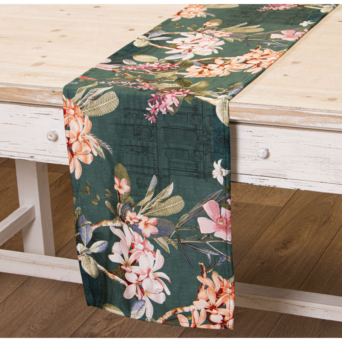 Table Runner Alexandra House Living Multicolour Textile Rectangular
