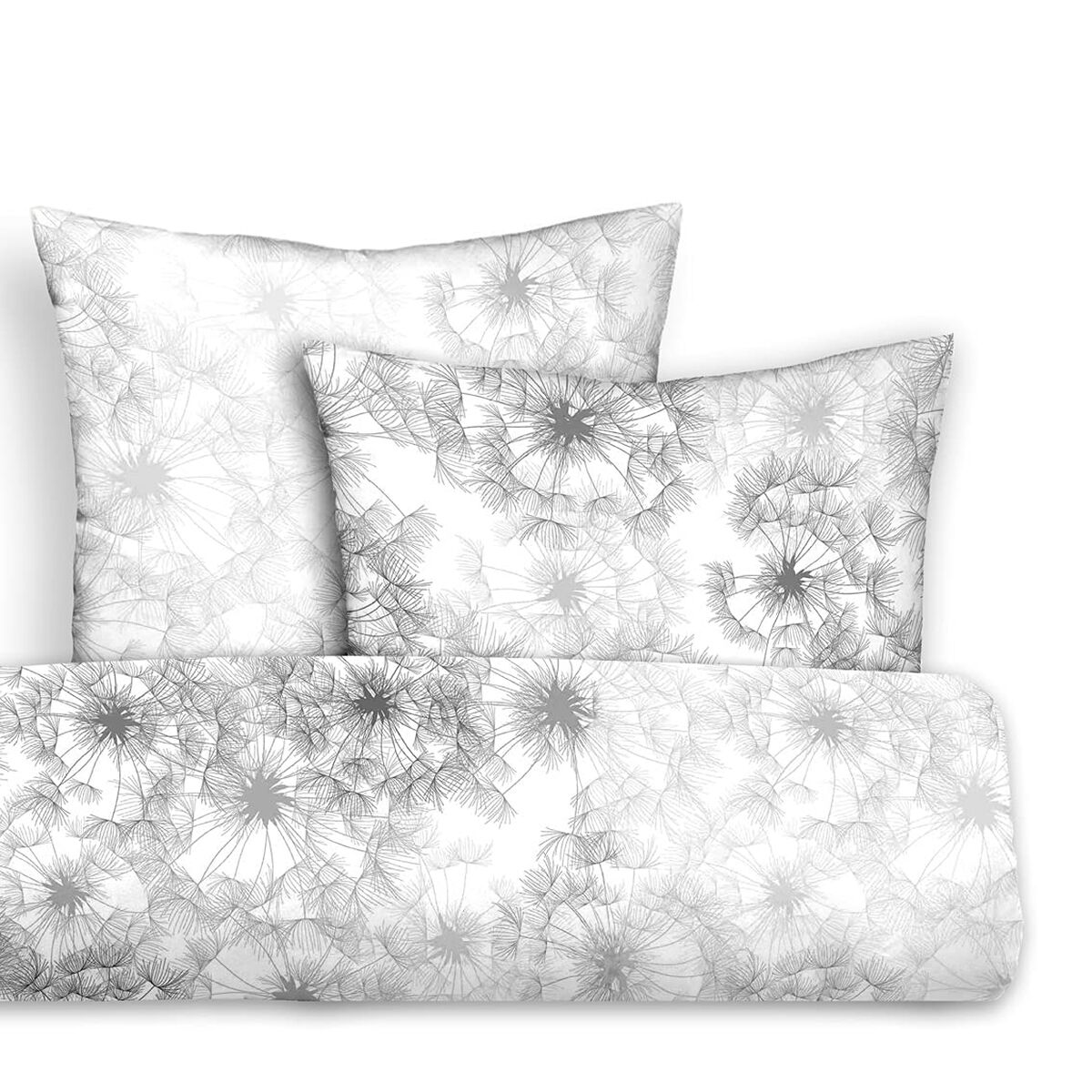 Parure de couette Pierre Cardin JEWEL Gris Lit ½ persones 3 Pièces – Image 4