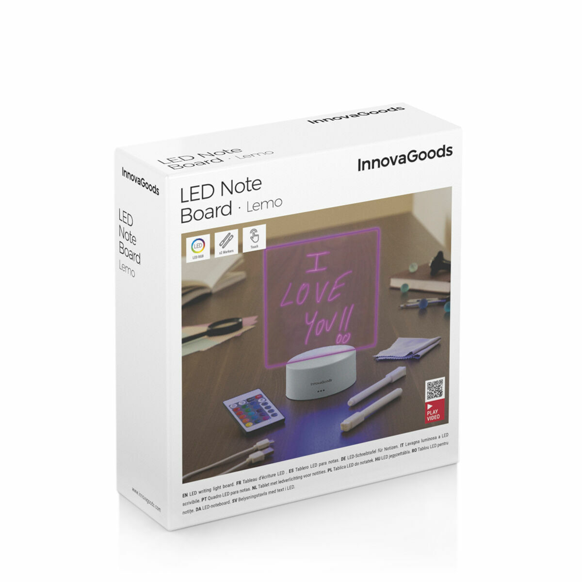 LED Note and Message Board Lemo InnovaGoods - Image 11