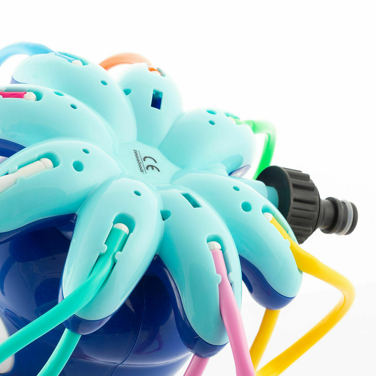 Pack Giant Inflatable Bumper Bubble Ball and Water Sprinkler and Sprayer Toy InnovaGoods - Image 7