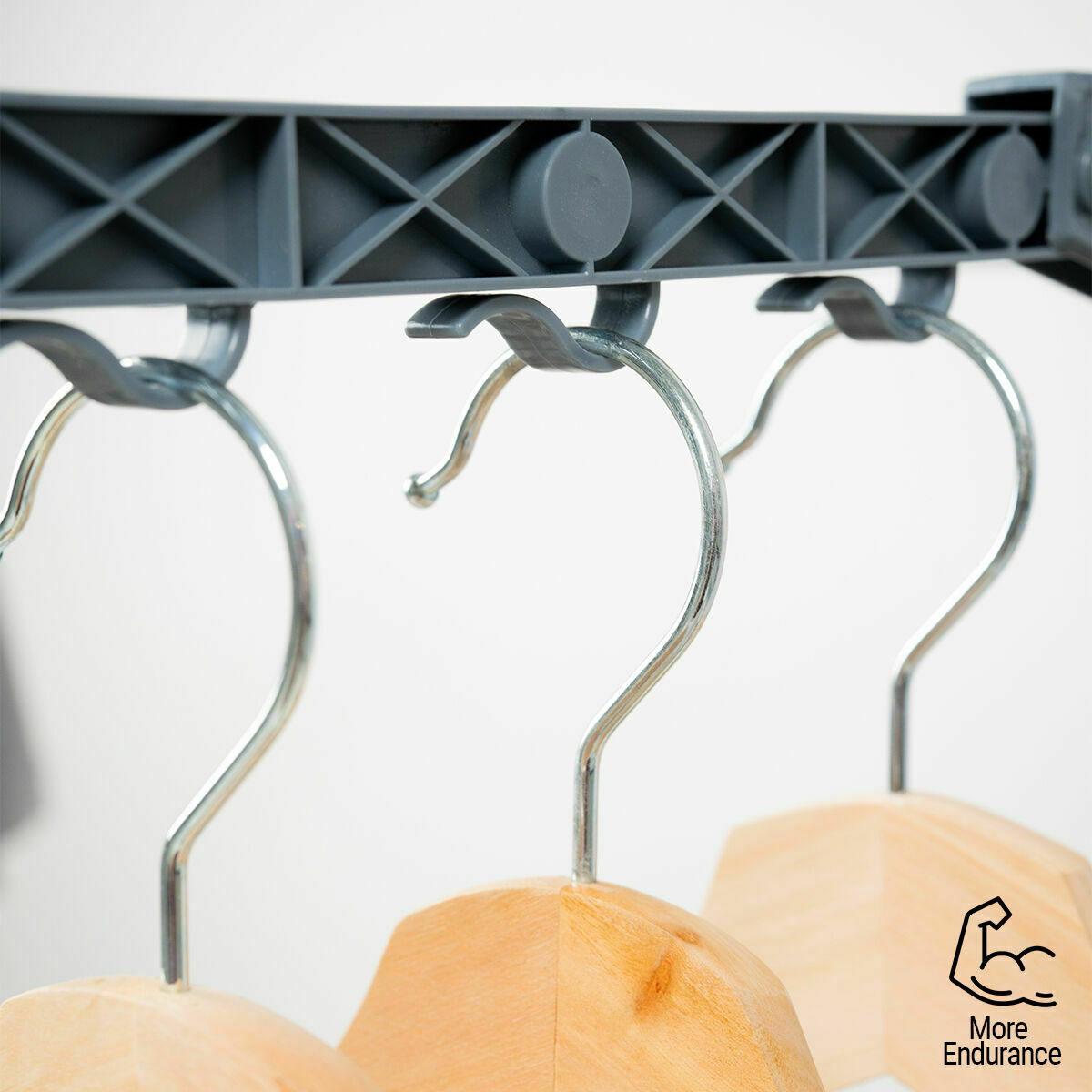 Pack Tendedero Plegable Vertical con Ruedas y Doblador de Ropa InnovaGoods - Imagen 5
