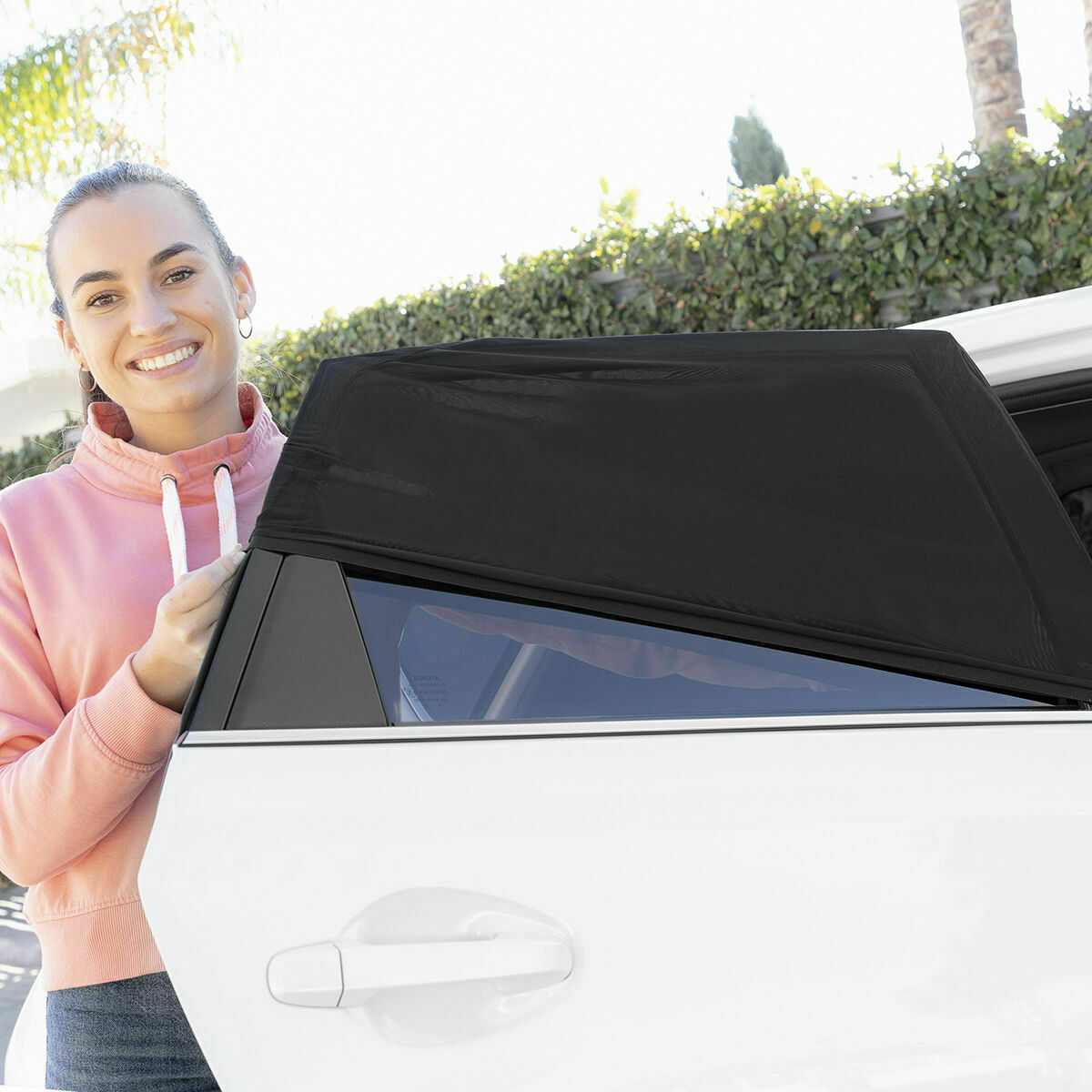 Malla Parasol para Coche InnovaGoods 4 Unidades - Imagen 4