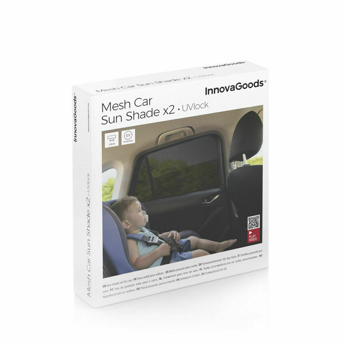 Malla Parasol para Coche InnovaGoods 4 Unidades - Imagen 9