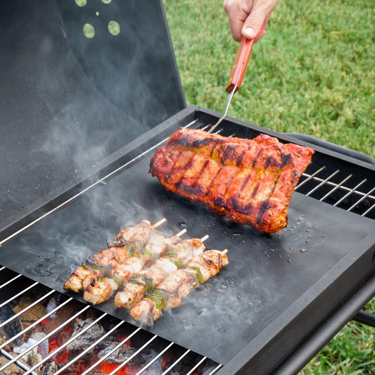 Set Oven- en Barbecuemat InnovaGoods (6 stuks) - Afbeelding 3